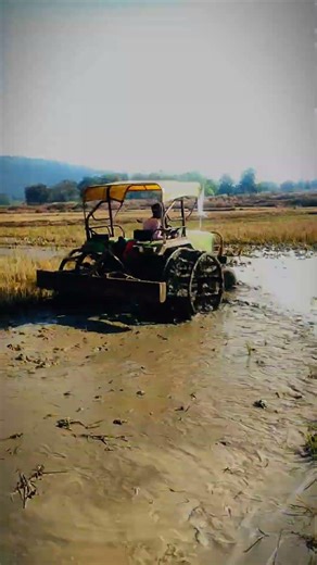 Desi Tractor Farming in Muddy Field | Real Village Agriculture