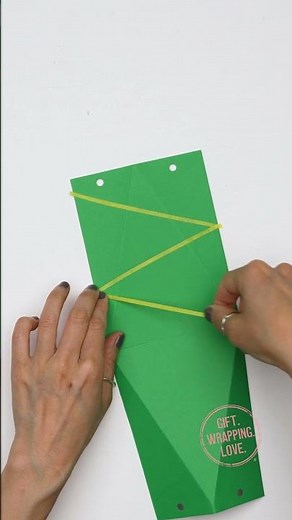 Easy DIY Gift Box (Triangle) #shorts