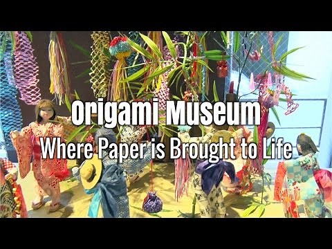 Origami Museum : Where Paper is Brought to Life 【Moving Japan】