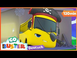 Buster steckte fest! Probleme in der Autowaschanlage | Go Buster Deutsch | Cartoons für Kinder