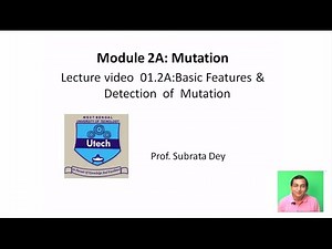 Basic features and detection of mutation