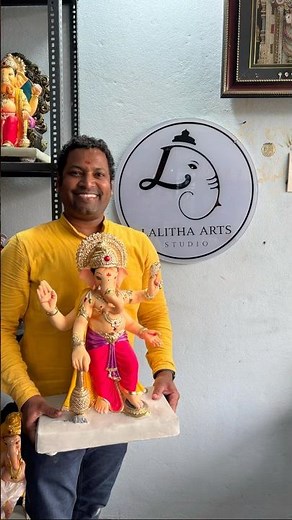 Sri Lalitha Arts Ganesh 2026 Siddipet | 5 inches to 5 Feet Solapur Wholesale Ganpati 2026