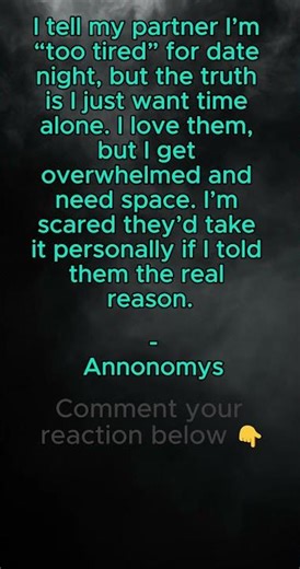 Too Tired For Date Night 🤫 #shorts #confession #viral