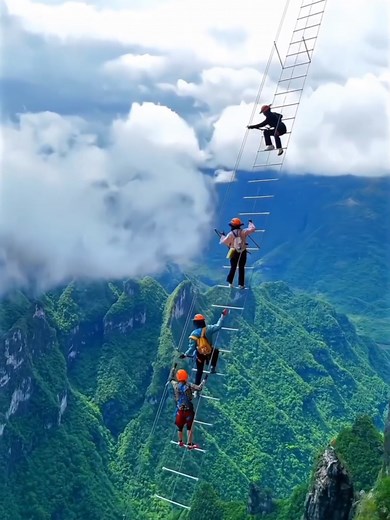 Exploring the Sky Ladder in China