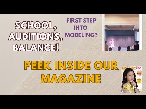 Day in a life of a child model? Iconic Fashion Kids