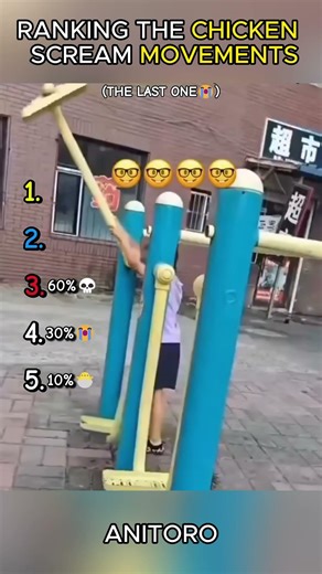 Ranking Chicken Scream Movements 😂🐔 (Wait for #5!)