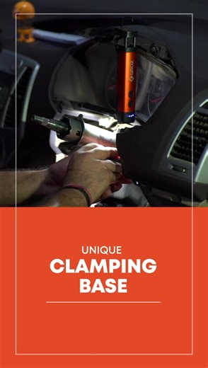 20 reactions | The Groz LED-185 is a folding worklight that comes with a 4W COB Worklight, 2W SMD Spotlight and a 0.5 SMD Top Torch with magnetic pick-up. The folding design makes this light super compact and easy to carry on-the-go! #groz #toolstotrust #led #worklights #mechanic #automotive #workshops #handsfree #cob #smd #grozunstoppable | Groz Tools | Facebook