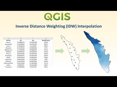 Spatial Interpolation (IDW)Tutorial Using QGIS