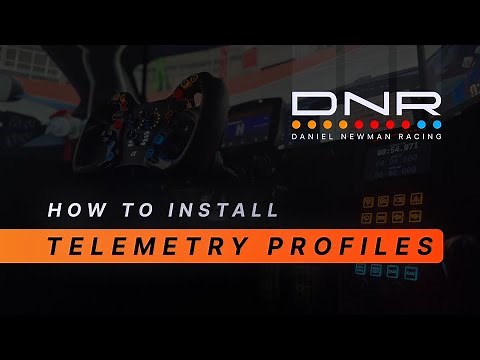 DNR Telemetry LED Profile - SimHub Installation (Daniel Newman Racing)