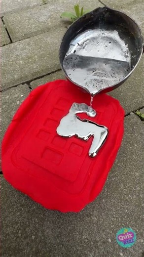 Casting a Metal Keypad Replica Using Clay and Molten Metal