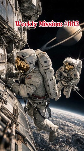 宇宙での絶望と感動。ウィークリーミッション003 #宇宙探査 #宇宙 #NASA