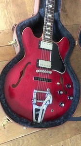 9.1K views · 523 reactions | Whats not to like! 2014 Gibson 1963 ES 335 TD “Rich Robertson # 322 Of 500 | Vintage and Modern Guitar Shop | Facebook