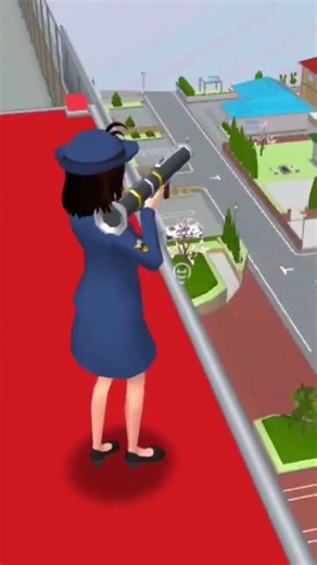 เมื่อฉัน “ขับเฮลิคอปเตอร์” แต่เกิดเรื่องขึ้นกลางเมืองซากุระ! 😂🚓 #sakura #shorts #shortvideo