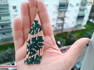 How to make Boho Earrings Tutorial | Wedding Decoration Ideas