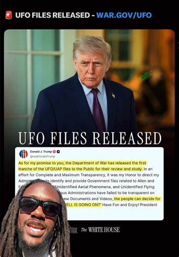 WAR.GOV/UFO IS LIVE… WTF IS GOING ON? UAP #Disclosure #AlienFiles #breakingnews #creatorsearchinsights