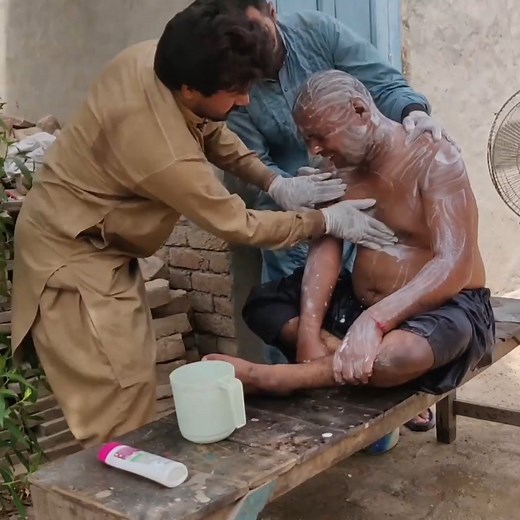 Shower & New Clothes For A Disabled Person Helping A Homeless Man Kindness With Disabled Person | Eduardoo Silvaa