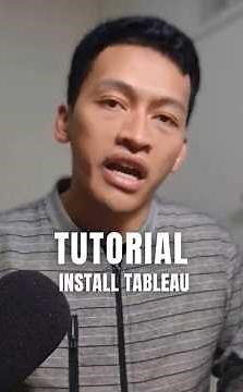 Cara install tableau gratis