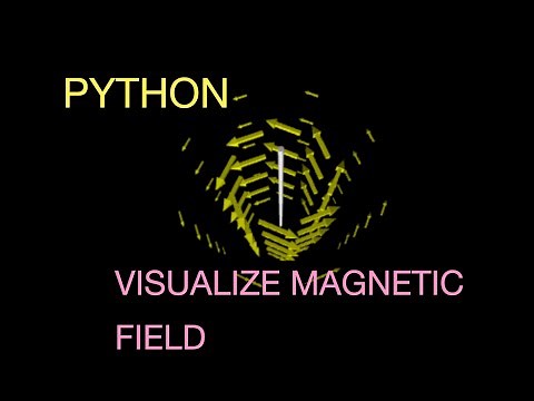 Building a Visual Model of the Magnetic Field with Python
