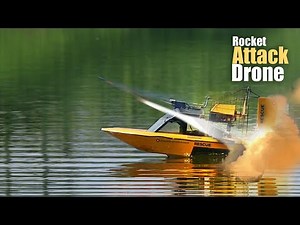 Watch my RC Airboat transform into a deadly Rocket Attack Drone!
