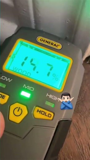 Detect water damage accurately with a moisture meter you can trust! 👍 #moisture #moisturemeter #mold