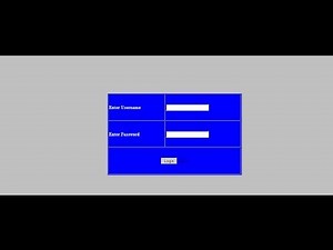 login page using mvc architecture in asp net