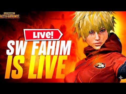 SW FAHIM YT PUBG MOBILE LIVE STREAM NEXT LEVEL GAMEPLAY PROMOTION MATCHES 🔥⚡️