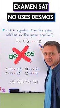 Freebie question on the SAT | Very easy ✅