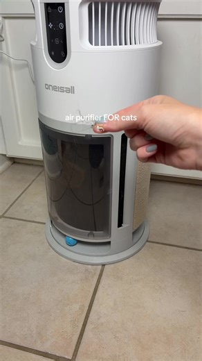 I did NOT realize how much pet hair and dust was in my air until I started using this… 😳🐾 If you have pets, you know that “clean” doesn’t always feel clean… but this air purifier has seriously made such a difference in my home. It pulls in all that hidden hair, dander, and odors and the air just feels fresher. I also love that it has a built-in cat toy so it keeps them entertained while it’s working 😂 If you’re trying to keep your house clean with pets, this is one of those things that actual