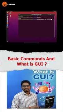 Basic Linux Commands and What is GUI Explained in Telugu | PythonLife