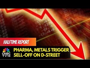 Sensex Down 450 Points, Nifty Near 25,900; Pharma, Metal, FMCG Indices Fall | CNBC TV18