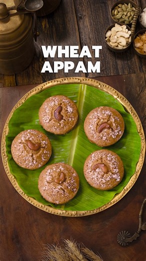 HomeCookingShow on Instagram: "Sweet Wheat Appam | Godhumai Appam | Instant Sweet Appam Recipe Soft inside, crispy outside — these sweet wheat appams made with jaggery & banana are pure comfort bites 🥞✨ Perfect for evening snacks, festivals or quick sweet cravings 😍 💬 Want the full detailed step-by-step recipe? Comment ‘Recipe’ in the comment section! 👉 Try this easy sweet wheat appam at home 👍 Save & Share for later #sweetwheatappam #godhumaiappam #traditionalsweets #eveningsnacks #southin