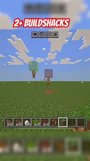 2+ Buildshacks#minecraft#gaming#tutorial#builds#shorts#shortfeed#trending