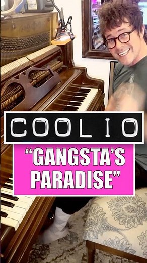 How to Play 'Gangsta's Paradise' by Coolio in 40 secs! Piano Tutorial
