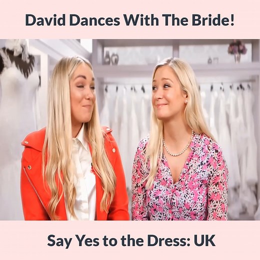 16K views · 346 reactions | David Dances With The Bride Say Yes to the Dress UK | Wedding Dress TLC | Facebook