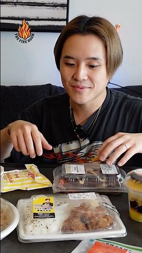 [Convenience store eating binge] The main topic is still not getting started...😇 #thefireroom #ka...