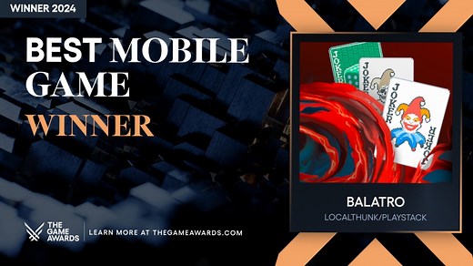 The Game Awards 2024: Balatro wins Best Mobile Game