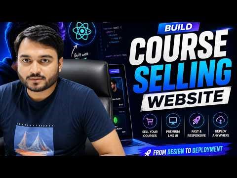 Day-24/30 Course Selling Website Part 2 || React NextJS Tutorial for Beginners in Hindi