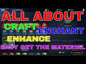Mir4 - All About Craft, Enhance and Enchant. How Get Enhancement, Glittering Powder Guide Tips Trick