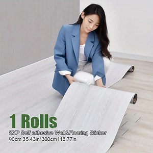 Birch Wood Peel & Stick Vinyl Floor: Vintage Look, DIY Upgrade - Etsy