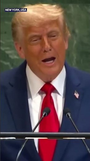 Donald Trump stumbles as teleprompter fails during UN speech