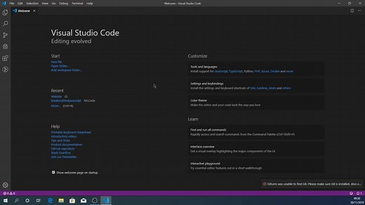 使用Visual Studio Code建立网站