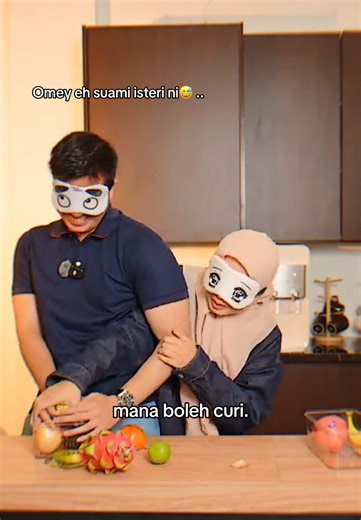 Omey eh suami isteri ni😅 .. #fattahamin #amiraothman #fattmira #CapCut