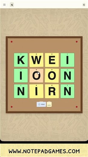 Muddle - Notepad Games - February 9th 2026