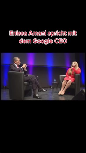 Enissa Amani Interview with Google CEO