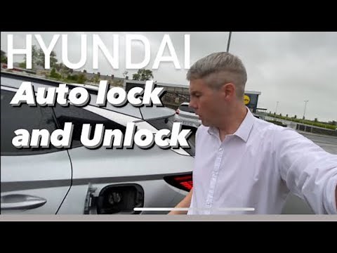 Auto lock and auto unlock - Hyundai Doors #unlock #autolock #howto