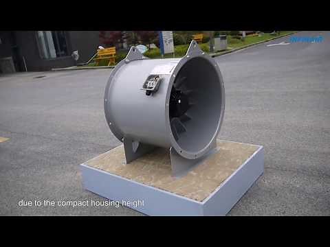 High Efficient Inline Vane Axial Fan Impeller Type M – YFIAM