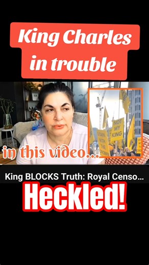 WATCH as crowds attack King Charles - Royals in trouble