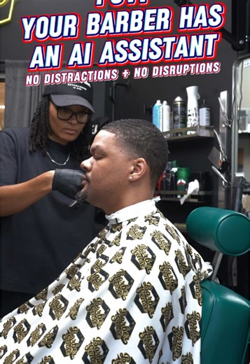 💈Focus on the craft, not the calls. With an AI assistant, your clients in the chair enjoy an uninterrupted, relaxing experience, while potential clients get a professional booking process at the same time. It’s like having a personal receptionist, ensuring every moment counts. ✂️📞 💈📞Say goodbye to distractions and hello to efficiency. Sign up now with my referral link ((LINK IN BIO)) and take your business to the next level. Don’t miss out—your clients will thank you for it! ✂️ 🧢 : @establi