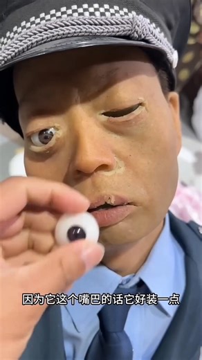 Dad, I'll put this security guard's eyes back in place🤯😱#shorts #usa#unitedstates #unitedkingdom