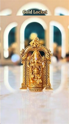 gold balaji locket designs. Venkateshwara balaji gold locket 22karat Hallmarked. Jagdish Jewellers